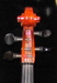 photo of viola scroll